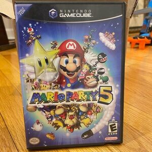 CASE ONLY Replacement Nintendo Game Cube Mario Party 5 Video Game